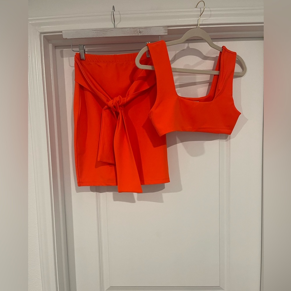 Two Piece Skirt Set